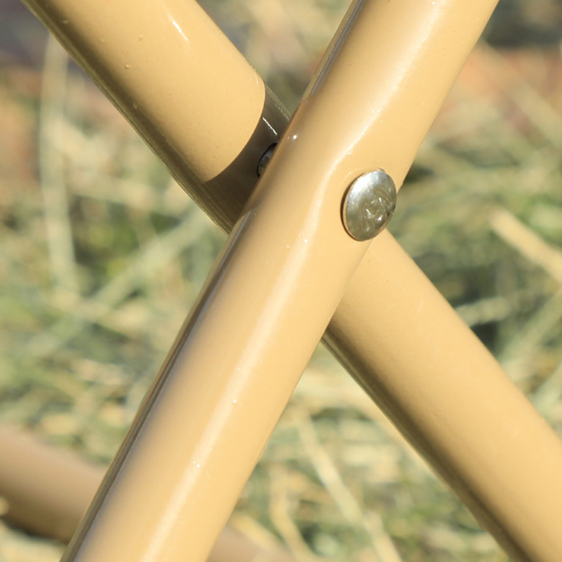 Taburete plegable: estable, ligero e impermeable para llevar.