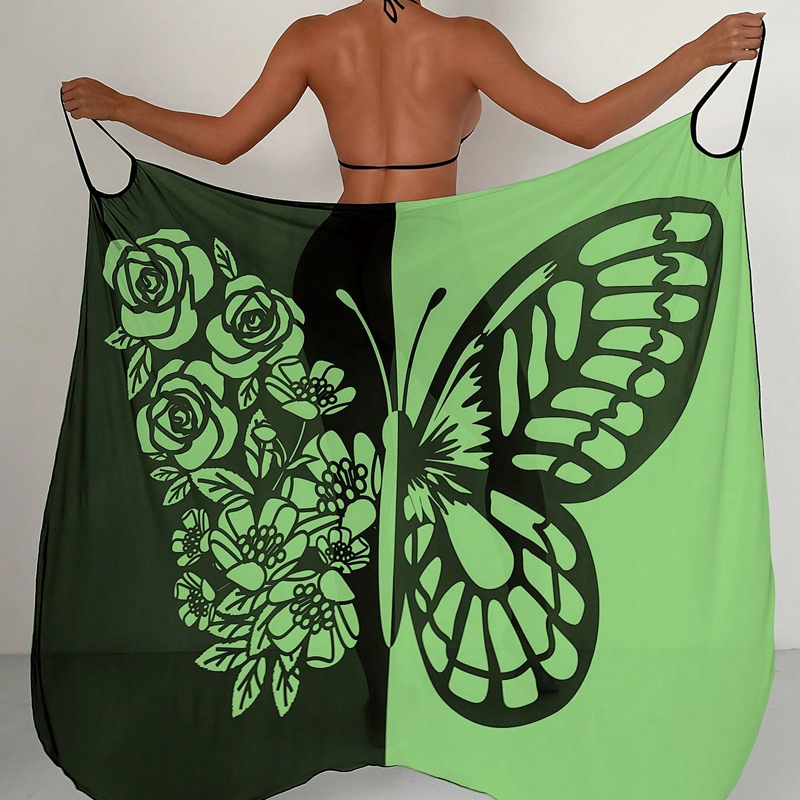 ButterflyWrap | Damen Strandkleid & Handtuch in Einem | Femininer Stil & Höchster Komfort