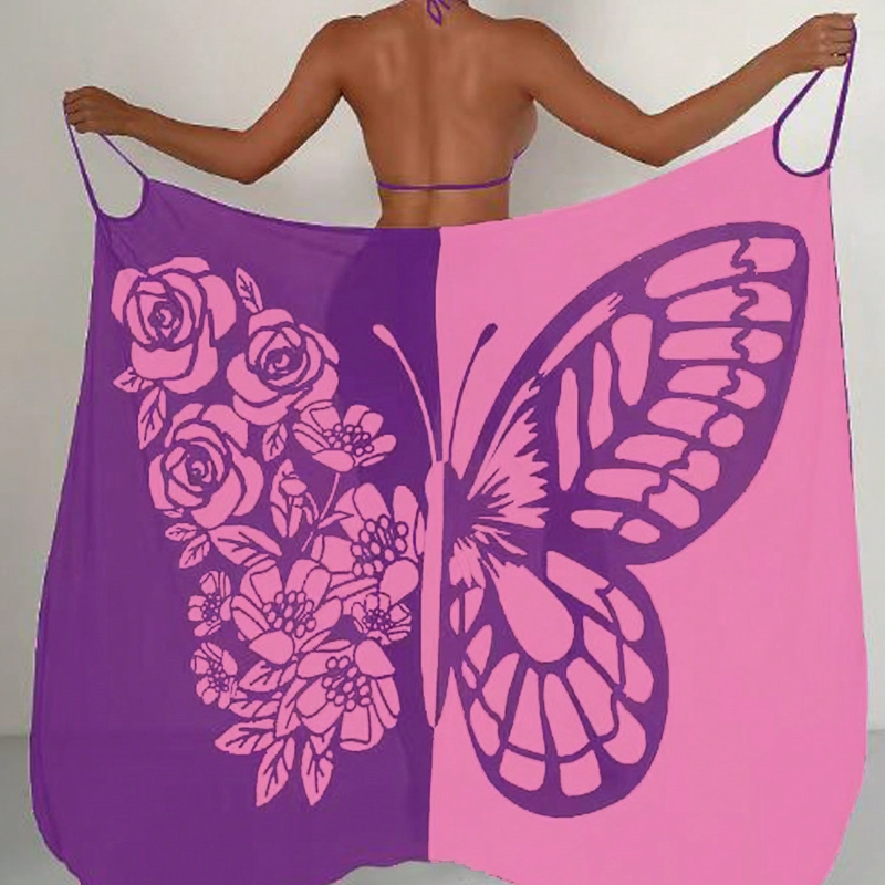 ButterflyWrap | Damen Strandkleid & Handtuch in Einem | Femininer Stil & Höchster Komfort