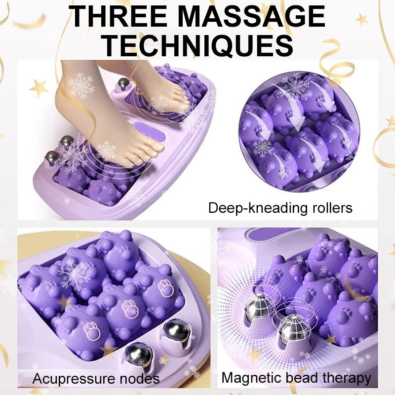 1+1 GRATIS | RelaxRoll | Tragbarer Doppel-Fußmassage-Roller