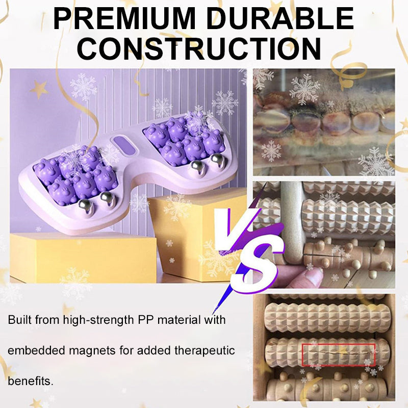 1+1 GRATIS | RelaxRoll | Tragbarer Doppel-Fußmassage-Roller