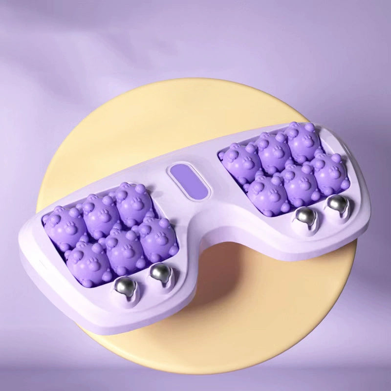 1+1 GRATIS | RelaxRoll | Tragbarer Doppel-Fußmassage-Roller