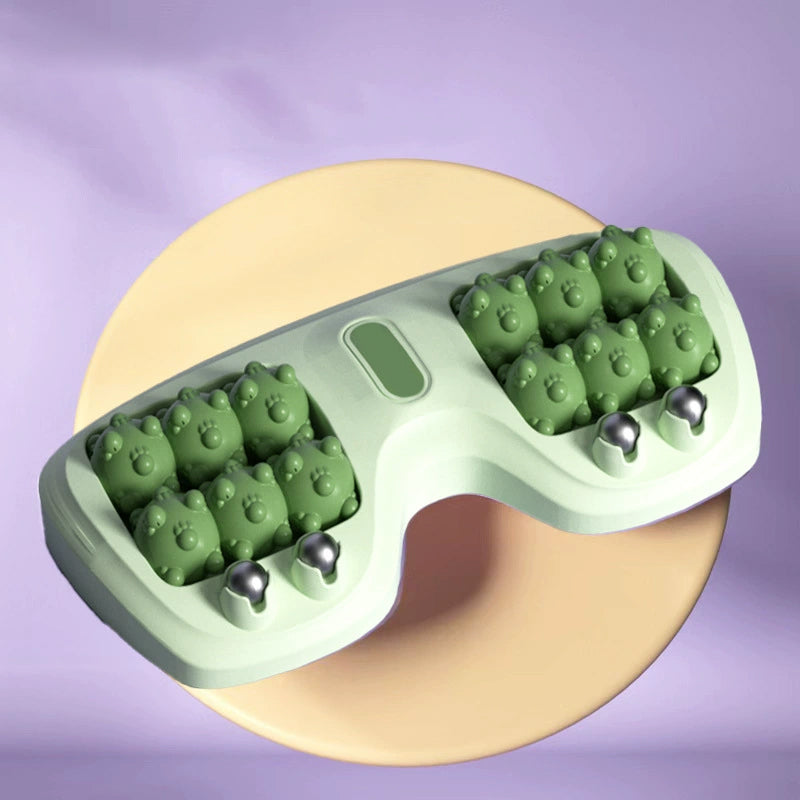 1+1 GRATIS | RelaxRoll | Tragbarer Doppel-Fußmassage-Roller