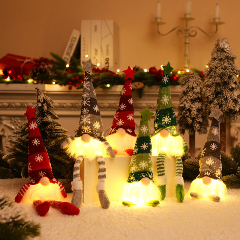 1+2 GRATIS | NordicGlow | Leuchtende Weihnachtsdeko Gnome