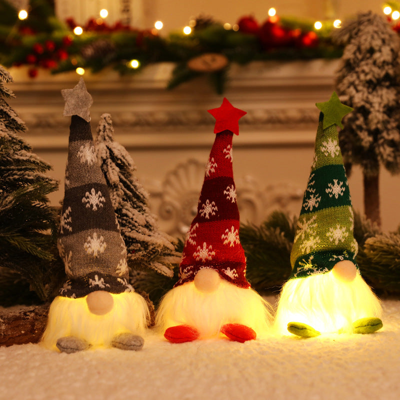 1+2 GRATIS | NordicGlow | Leuchtende Weihnachtsdeko Gnome