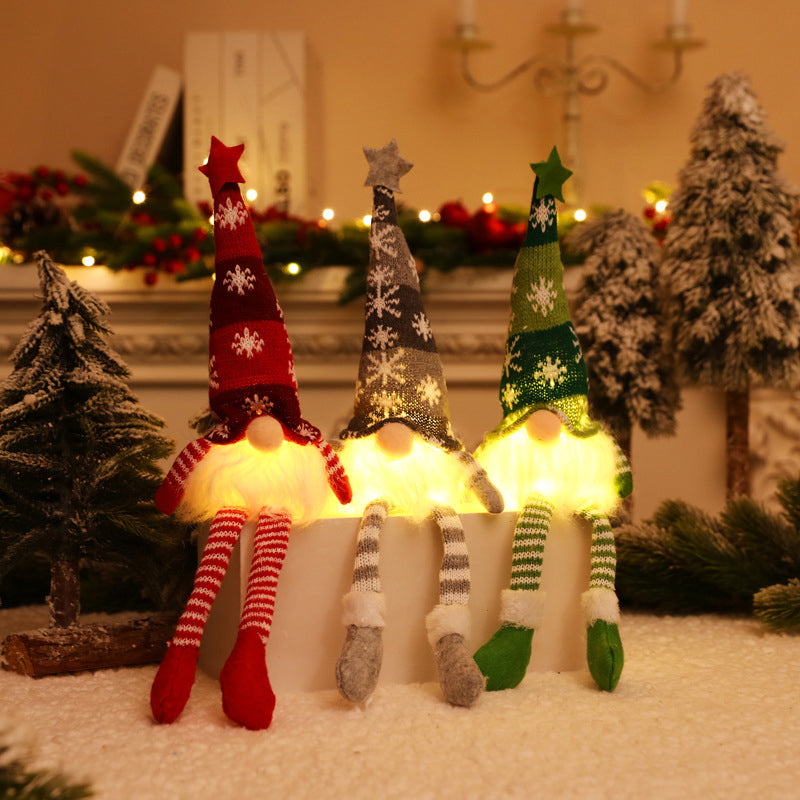 1+2 GRATIS | NordicGlow | Leuchtende Weihnachtsdeko Gnome