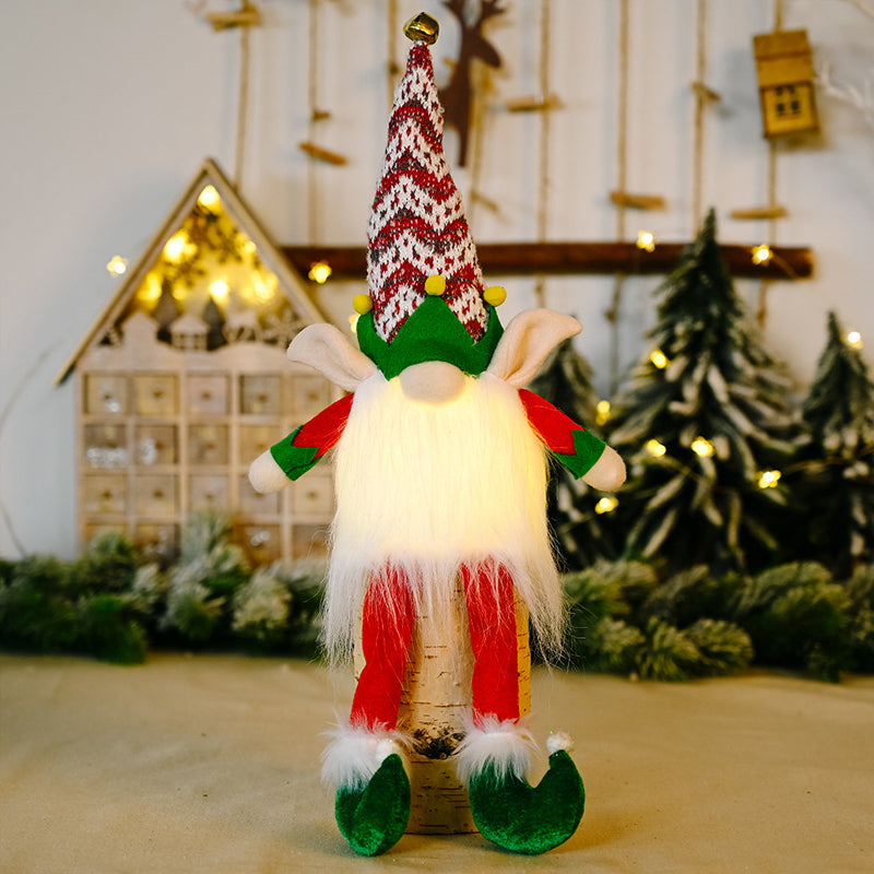 1+2 GRATIS | NordicGlow | Leuchtende Weihnachtsdeko Gnome