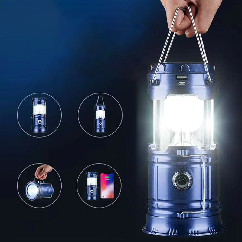 đïž 50% RABATT NU! đŠ Solcellsdriven InfĂ€llbar Campinglampa â 2-i-1 Skrivbordslampa & Ficklampa â Perfekt för Ăventyr âïž