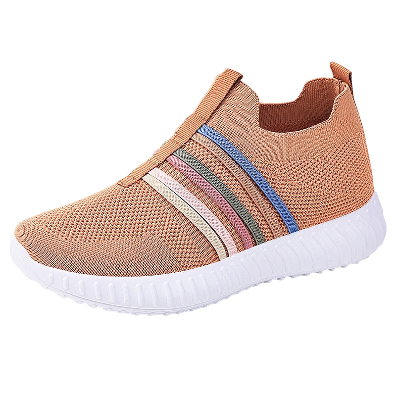 👟 60% RABATT! 🏃 Atmungsaktive Damen-Sneaker aus Mesh zum Hineinschlüpfen – Leicht, Bequem & Perfekt Für Den Alltag 🌸