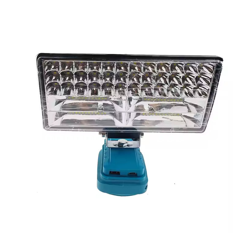 🔥Solange der Vorrat reicht 40 % Rabatt!🎉Makita 18V Arbeitslicht, 2-Modus LED Flutlicht mit zwei USB-Anschlüssen für Notfall