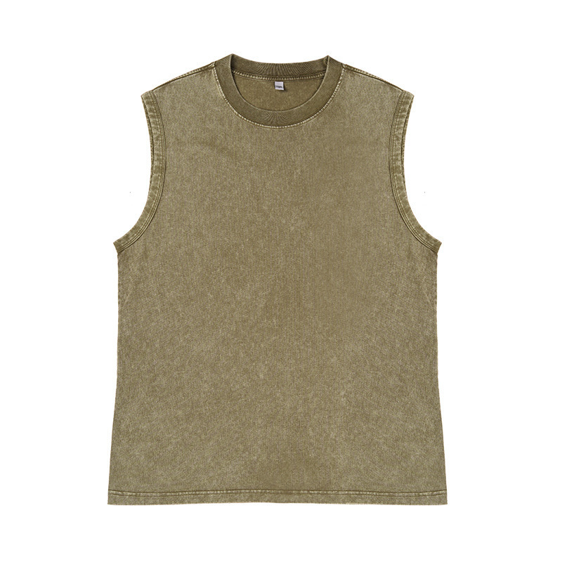 👕 50% RABATT! 🔥 Herren Vintage-gewaschenes Ärmelloses Tank Top – Atmungsaktiv, Leicht & Perfekt Für Einen Lässigen Sommerlook Oder Das Fitnessstudio 💪