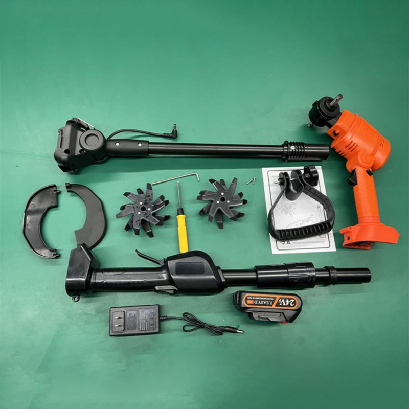 Gluschwein - Tragbares und wiederaufladbares kabelloses elektrisches Motorhacken-Set