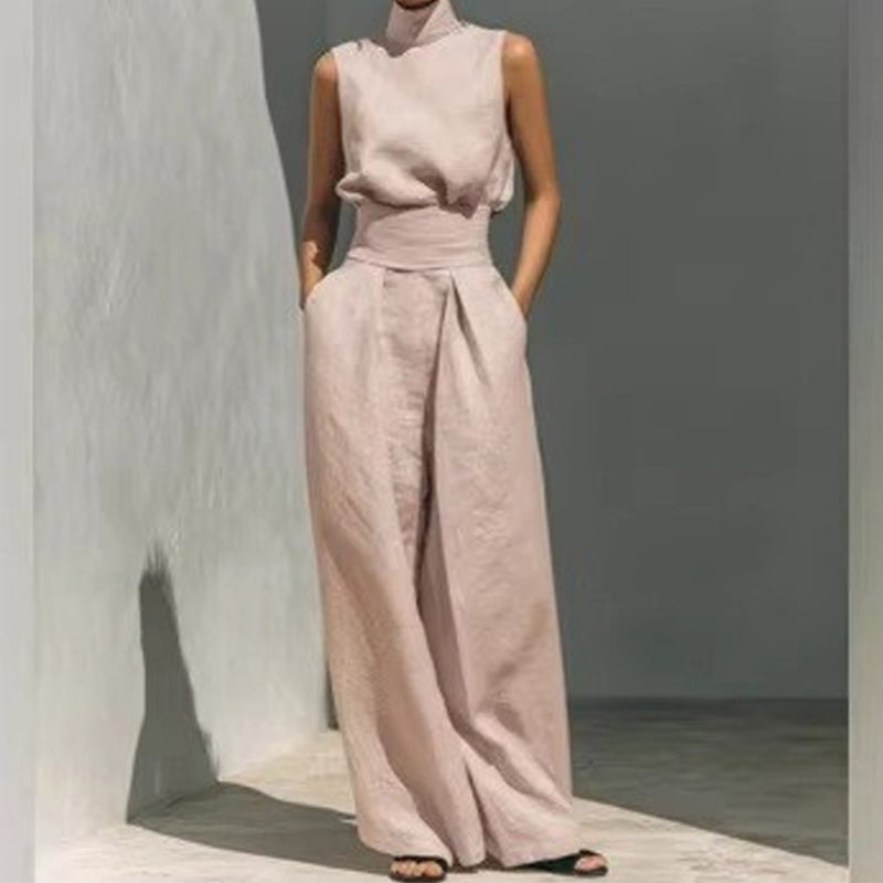 💥 NEU EINGETROFFEN: -50% 🔥 Damen 2-Teiler Set (Top & Wide-Leg Hose) – modern, elegant & fließend ✨