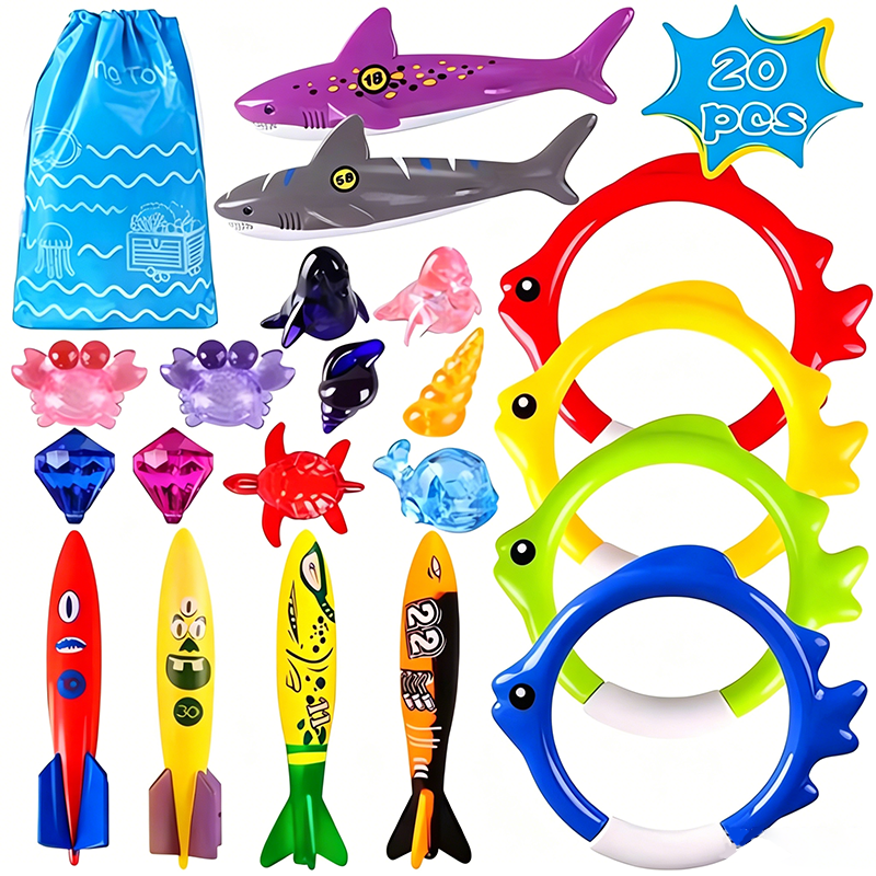 Gluschwein - Underwater Swimming & Diving Toy Kit for Kids
