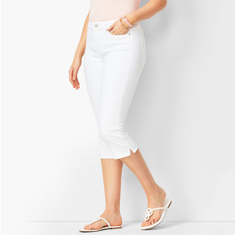 Gluschwein - ✨50% RABATT!🌺Capri-Jeans aus Stretch-Denim für Damen