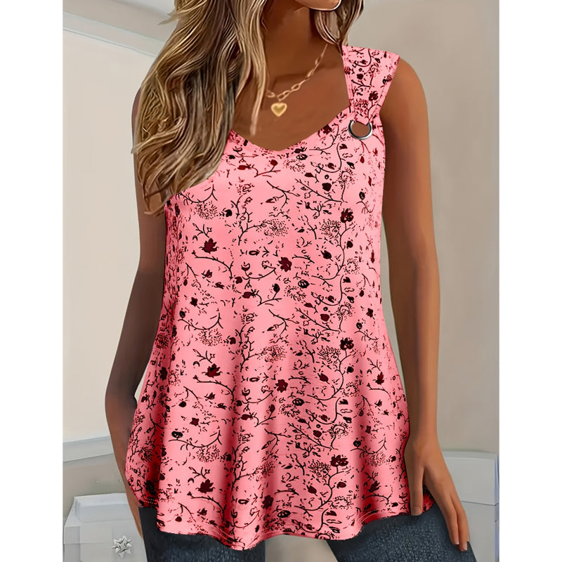 💞 Über 100.000 verkauft – der beliebteste Hit – jetzt zum halben Preis!Sommer-Tanktop für Damen mit Blumenmuster