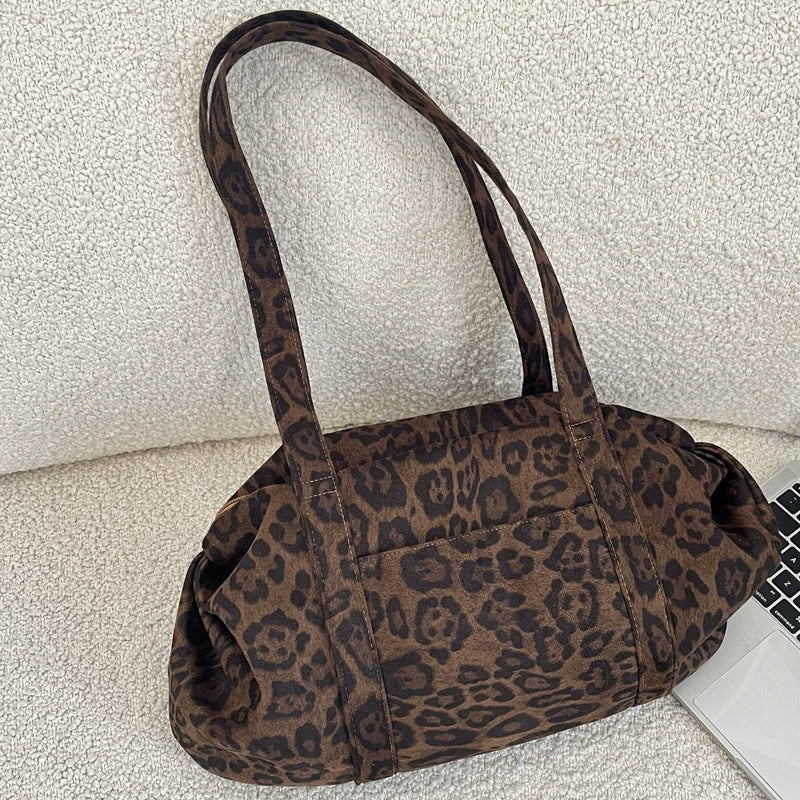 Leopard Print Tote Bag for Women