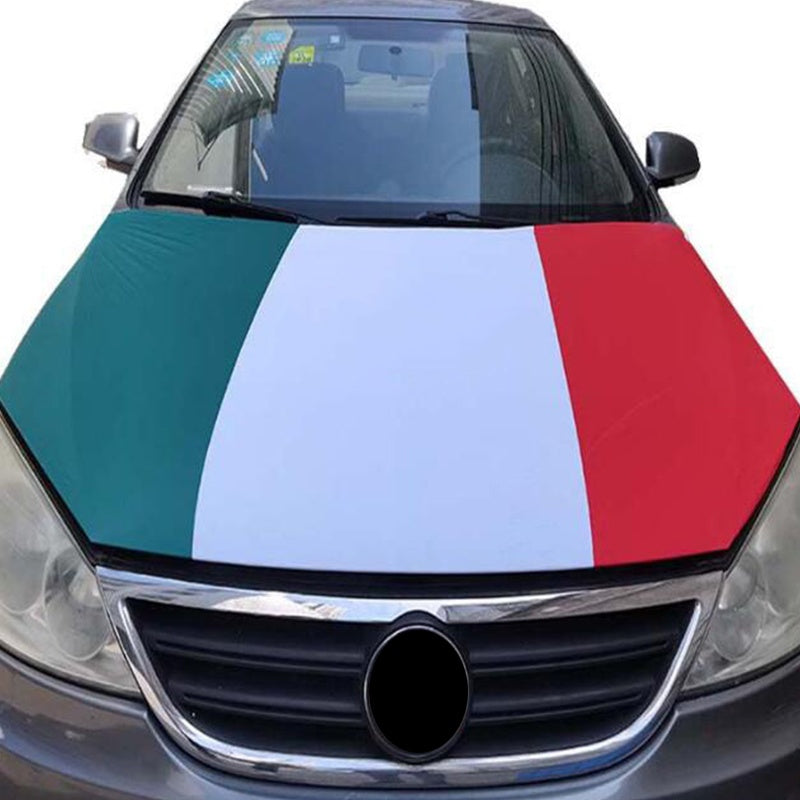 Patriotische Motorhaubenflaggenabdeckung