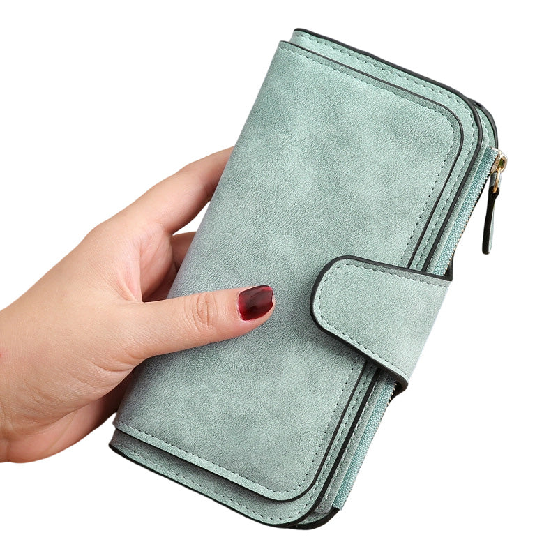 Damen-Langbörse Clutch mit mehreren Kartenfächern