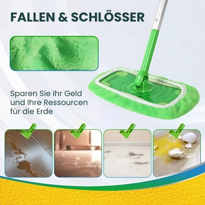 SweepSwipe - Serpillères réutilisables pour Swiffer Sweeper