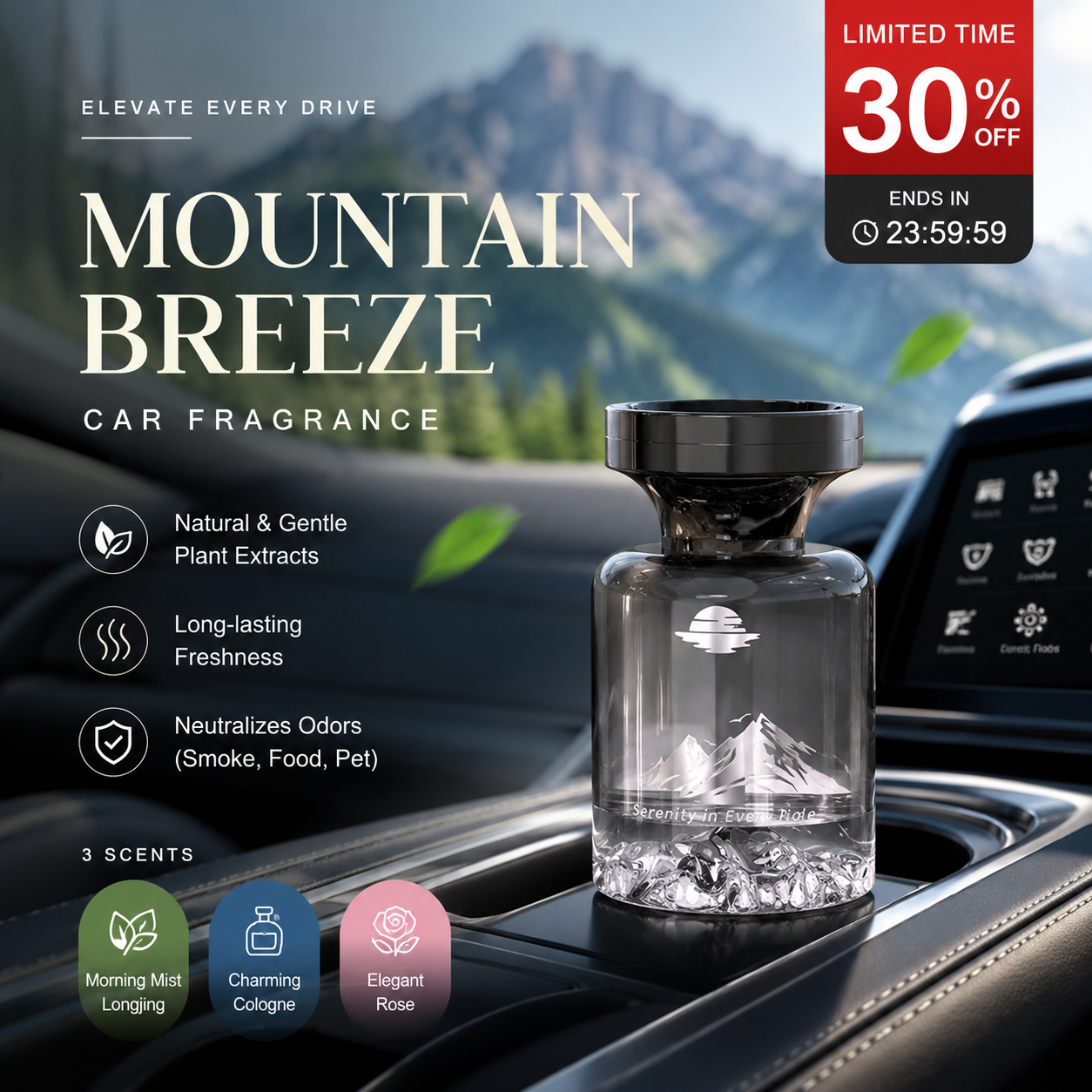 🥳HEISSER SALE 2026🥳💞50.000+ VERKAUFT!👵❤️ 110 ml langlebiger Auto-Lufterfrischer