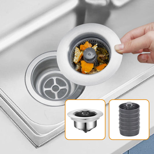 Drainix – Küchenwaschbecken Abflussverstopfung und Geruchsfilter