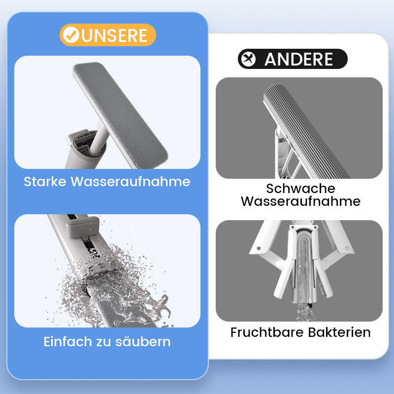 Gluschwein - Tragbarer selbstdrückender Mini-Mopp