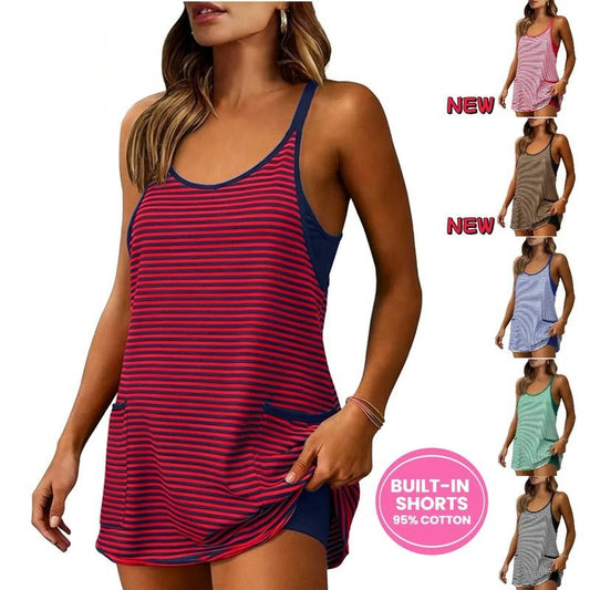 Gluschwein - Slay the Summer in Our 2-in-1 Sculpting Mini Dress!