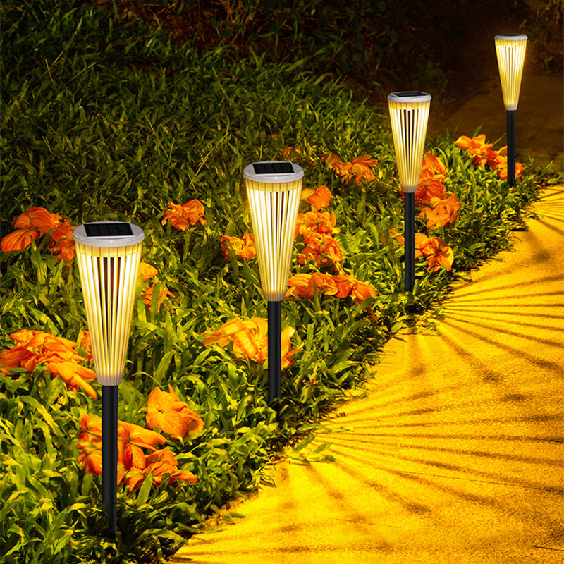 Gluschwein - Solarleuchte Regenschirm Garten dekorative Landschaftsleuchte (2 Stück)