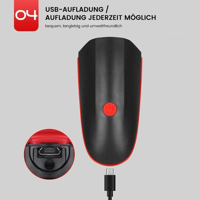 Gluschwein - Fahrrad-USB-Ladehorn-Frontlicht