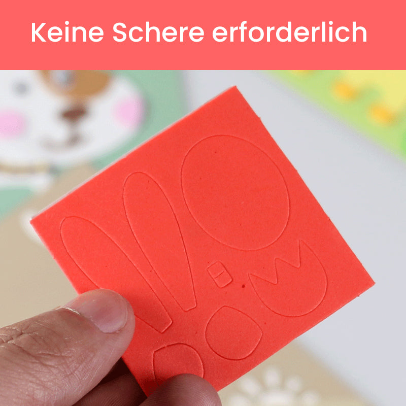 Gluschwein - DIY Kinder Tier handgemachte Aufkleber