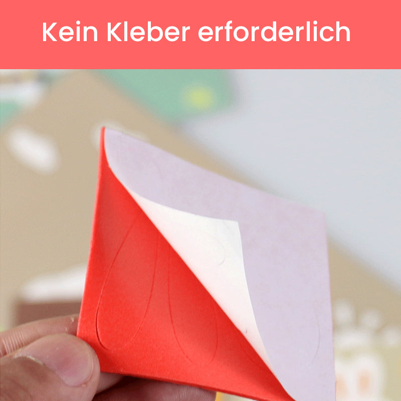 Gluschwein - DIY Kinder Tier handgemachte Aufkleber