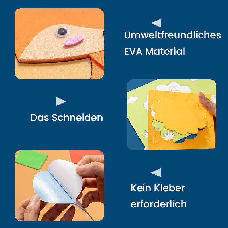 Gluschwein - DIY Kinder Tier handgemachte Aufkleber