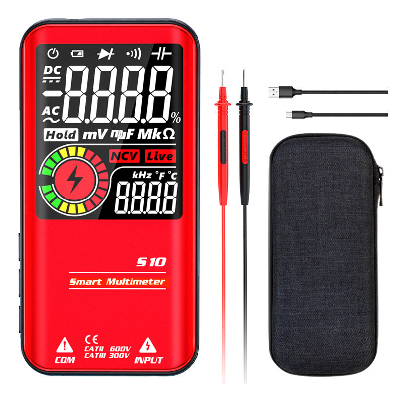 Gluschwein - Allzweck-Digitalmultimeter Rot