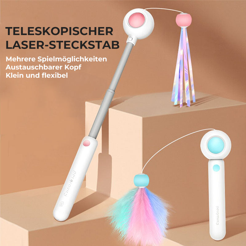 Gluschwein - Teleskopischer Laser-Steckstab für Haustiere