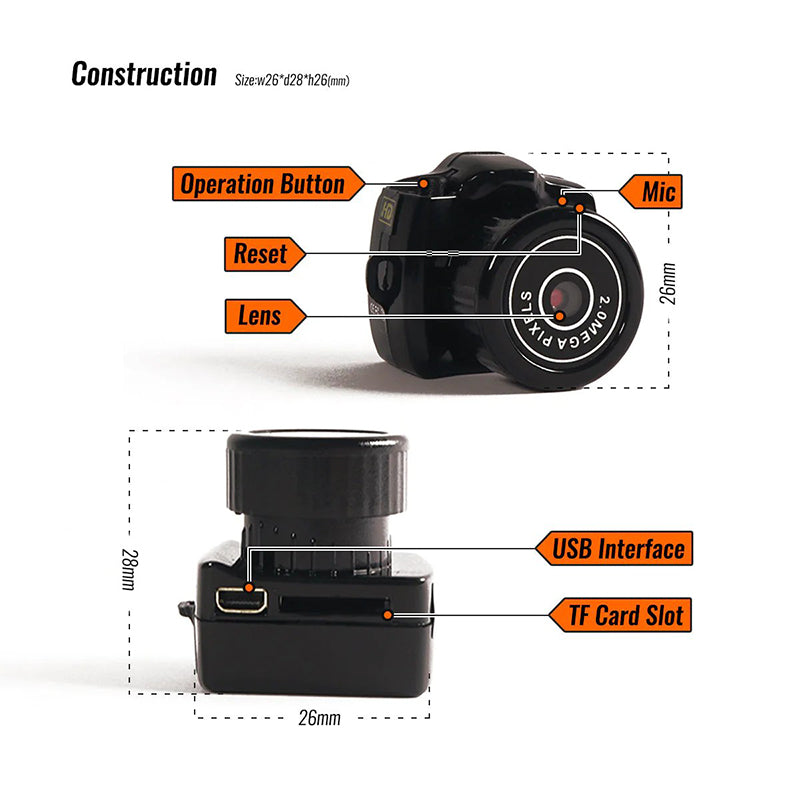 Gluschwein - Mini-DV/DVR-Kamera