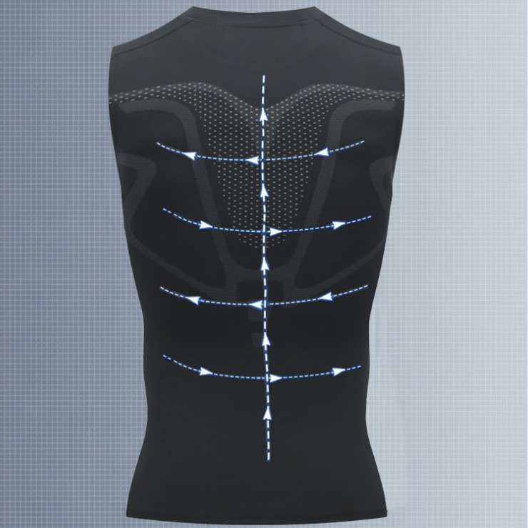 👚 50% RABATT! 🔥 Ionic Shaping ärmelloses Shirt – 2026 Neue Version – Figurformend, atmungsaktiv & perfekt für unter jedem Outfit ✨