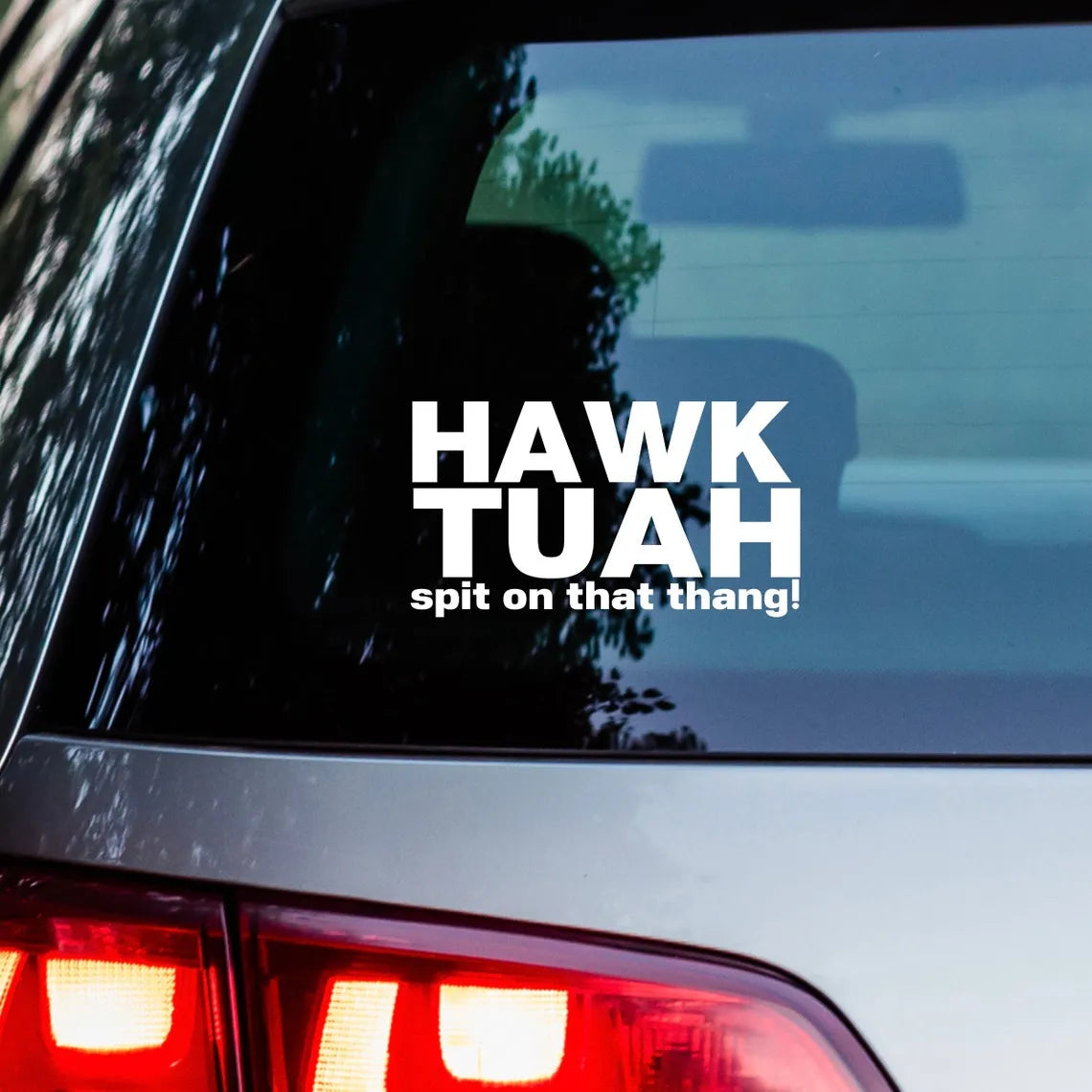 Gluschwein - Hawk Tuah Sticker | Spit on That Thang Car