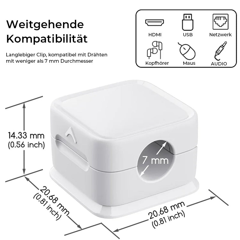 Gluschwein - Magnetischer Kabelspeicher-Organizer