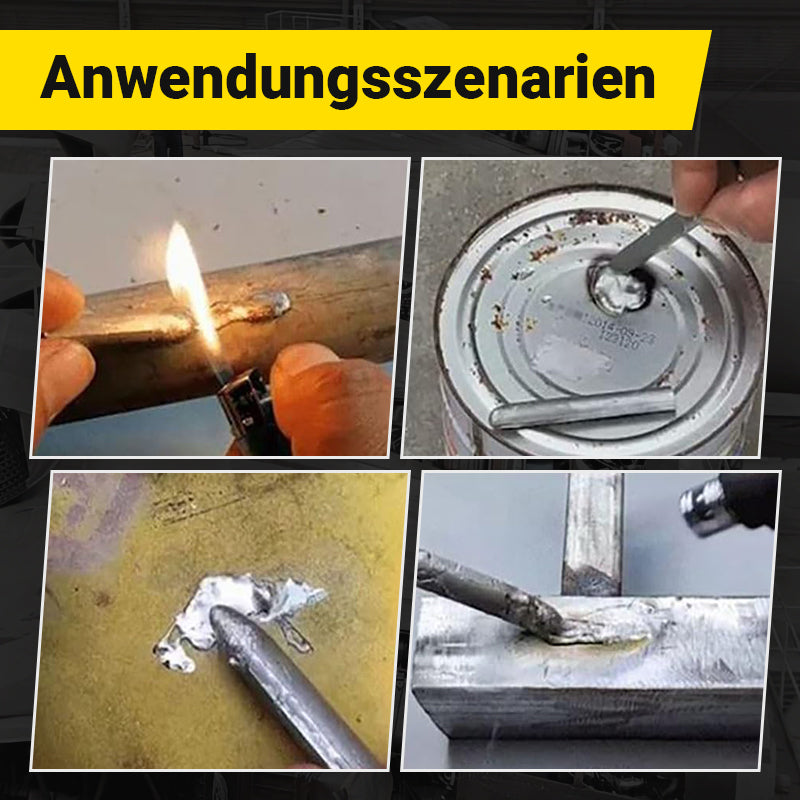 Gluschwein - 💎 ✨ Starker Rabatt bei Mehrfachkauf! 💎 Feuerzeug-aktivierbarer Schweißdraht – Ohne Schweißgerät, Feste Schweißnaht & Tragbarkeit für DIY & Notfälle 🔥🛠️