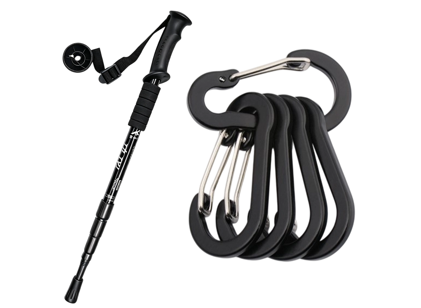 💥Heißer Verkauf 50% Rabatt🔥🦯🏔️Trekkingstock 3in1 – längenverstellbar, stoßgedämpft, Alu 6160💪🎯Kompakt & ergonomisch – für Auf- & Abstieg, Gelenkschutz & Rucksack-Tour.
