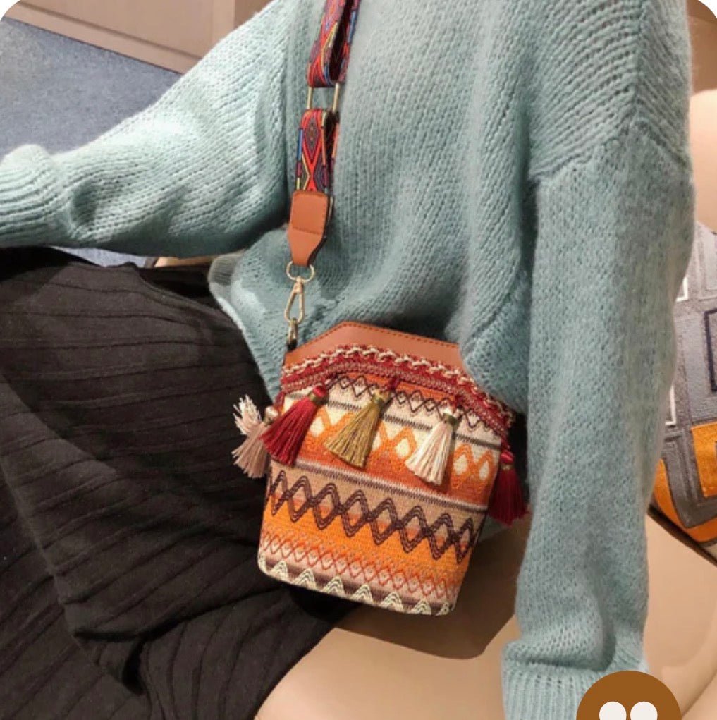 Gluschwein - 💝 Das perfekte Geschenk – nur 19,99 €!! ⚡ Mehr als 50.000 mal verkauft! 🎁 Handgemachte Native American Tasche