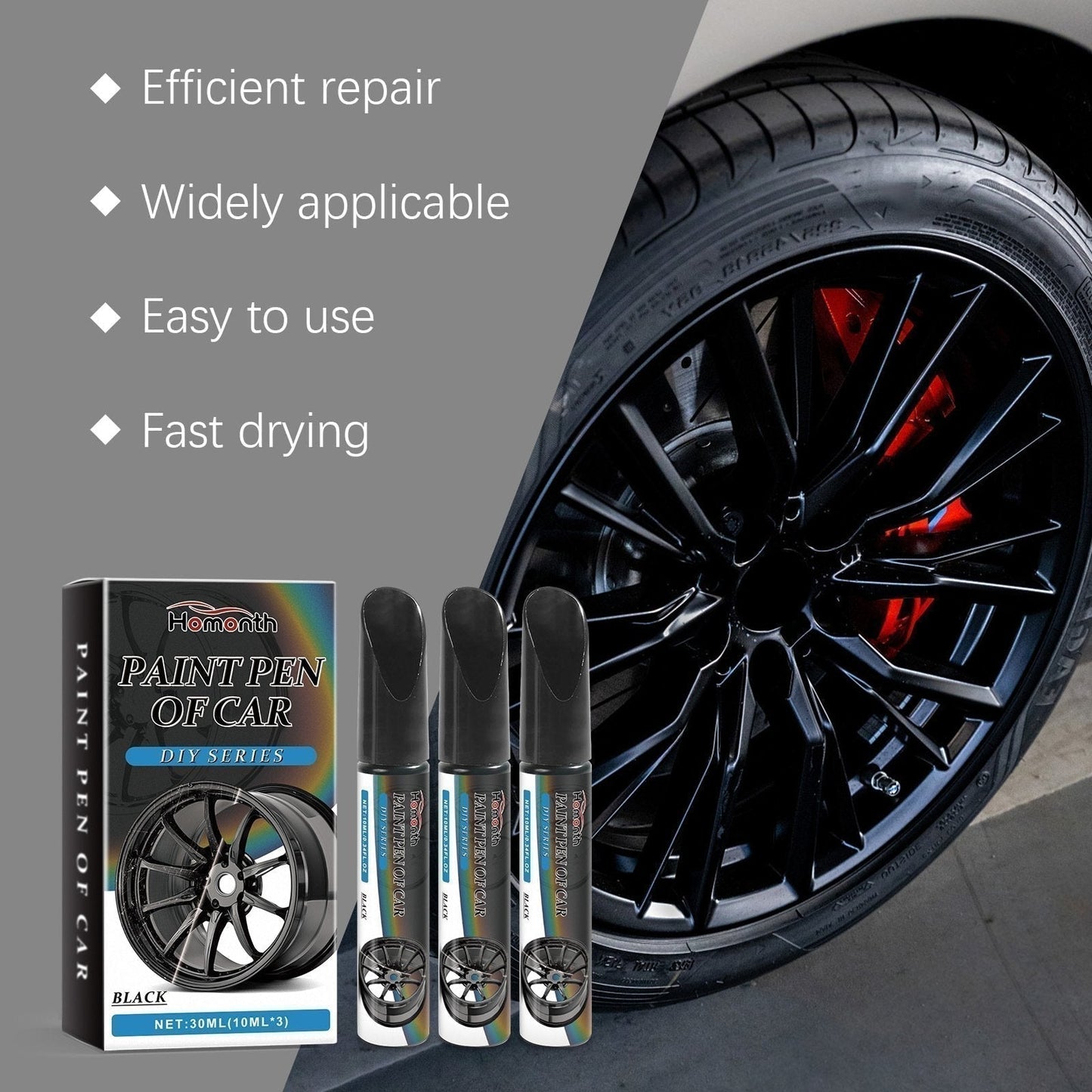Gluschwein - 🔥Zeitlich begrenzter Verkauf – 40 % Rabatt🔥🚗Reparaturstift für Kratzer an Autoreifen