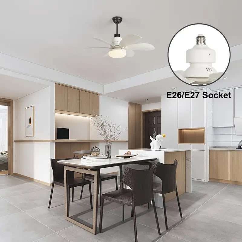 Gluschwein - 🔥50% Rabatt🔥 2-IN-1 TRAGBARE DECKENVENTILATOR & LICHT mit Fernbedienung