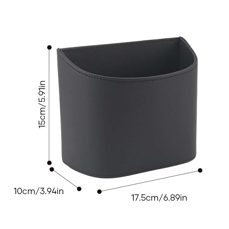 PU Leather Car Door Cup Holder