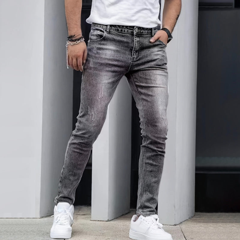 Gluschwein - 👖 50% RABATT! 🔥 Moderne Slim-Fit-Stretchjeans für Herren – Bequemer Stretch, Moderne Passform & Vielseitiger Alltagslook 💙