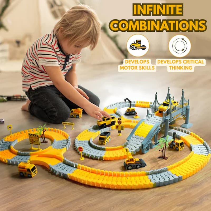 Gluschwein - Track Builder - Entfesseln Sie das Genie Ihres Kindes mit endlosen, flexiblen Abenteuern