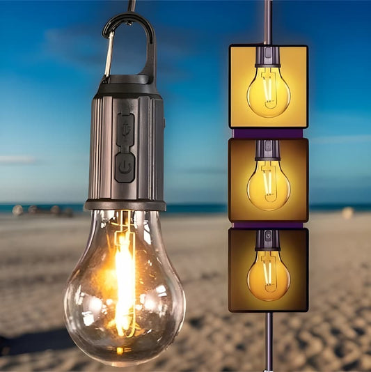ClipBulb - Retro Campinglicht — Perfekte Atmosphäre für Zelt & Angelplatz