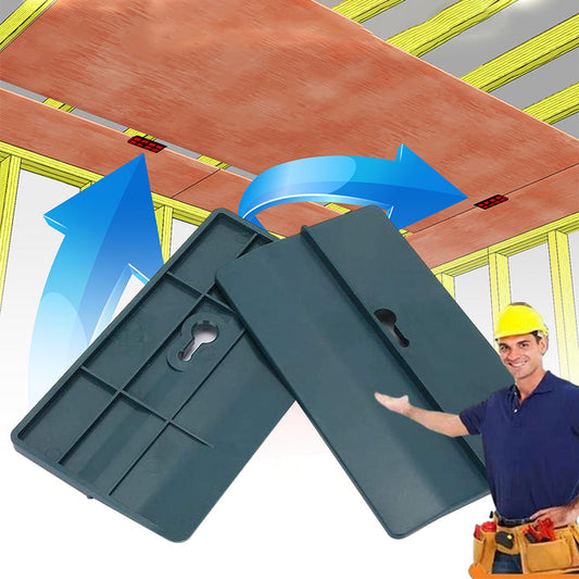 BoardHold - Kunststoff-Deckenpaneel-Befestigungsplatten für einfache Ein-Personen-Installation