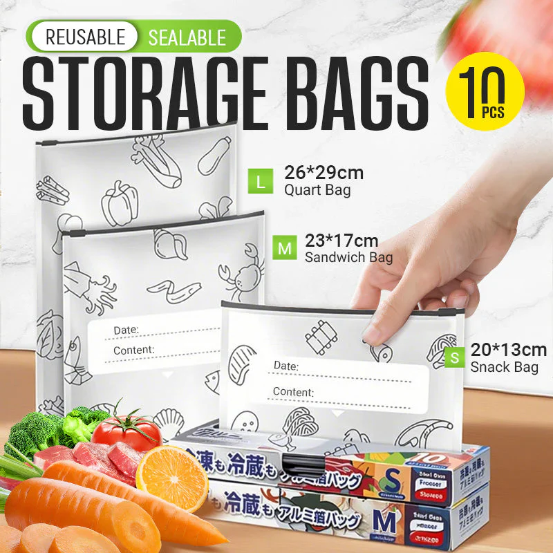 Gluschwein - Aluminium Bags - Wiederverwendbare Aufbewahrungsbeutel aus Aluminium für Lebensmittel